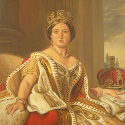 portrait de la reine victoria